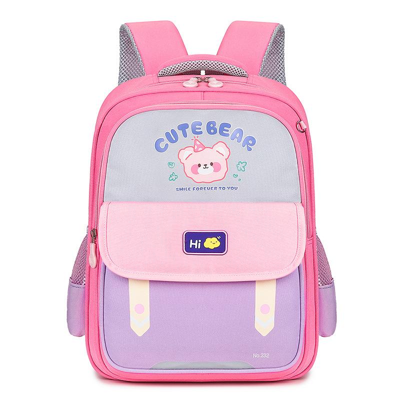Children's schoolbag princess girl primary school students backpack dirt-resistant and lightweight