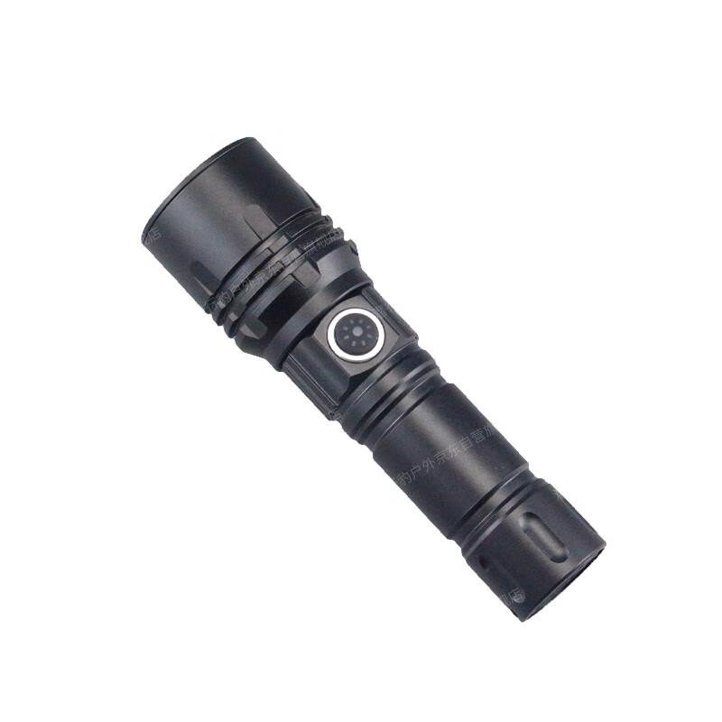 Outdoor Rechargeable Tactical Zoom Flashlight