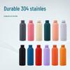 Popular American-Style Stainless Steel Small Mouth Sports Bottle - Portable 304 Single Layer Design