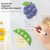 Cartoon Cute Refrigerator Stickers, Fruit Magnetic Stickers, Refrigerator Door Magnetic Stickers, Decorative Magnetic Stickers