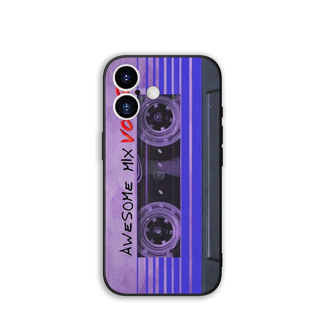 Hülle Cover für Apple iPhone 16 11 13 14 15 Pro Max 7 6 8 Plus SE2 SE3 + 16E SE 2022 Hülle Vintage Musikkassette Retro