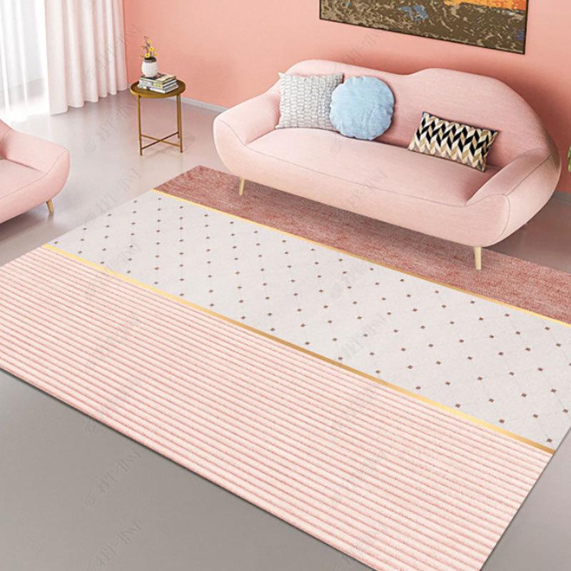 Modern Celebrity Bedroom/Living Room Carpet - Customizable Bedside or Sofa Floor Mat