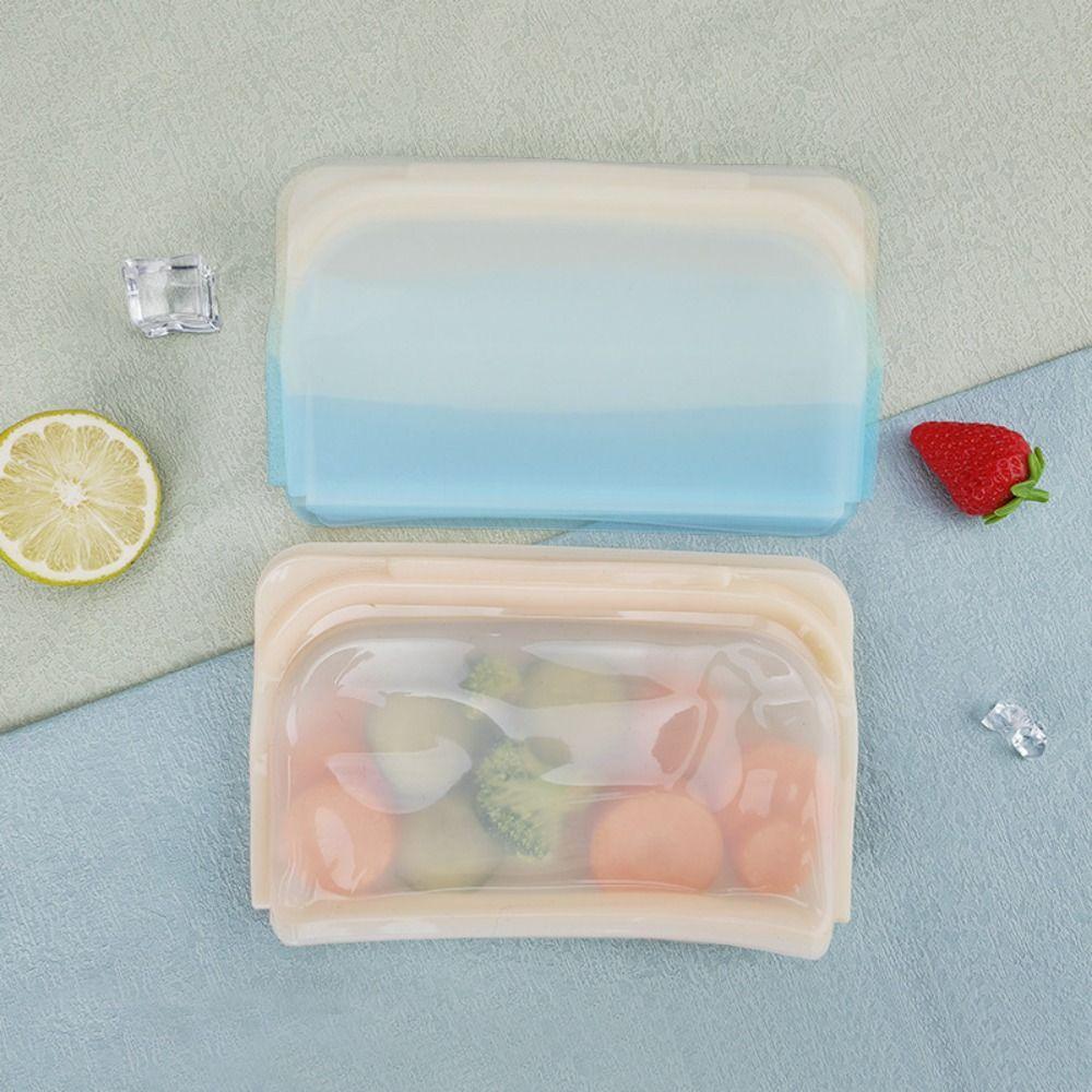 Reusable Fresh-keeping Bag Food Grade Freezer Bag Portable Storage Bag