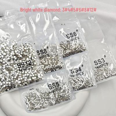 Super Shiny Czech Austrian Crystal AB Diamond Nail Art Decoration