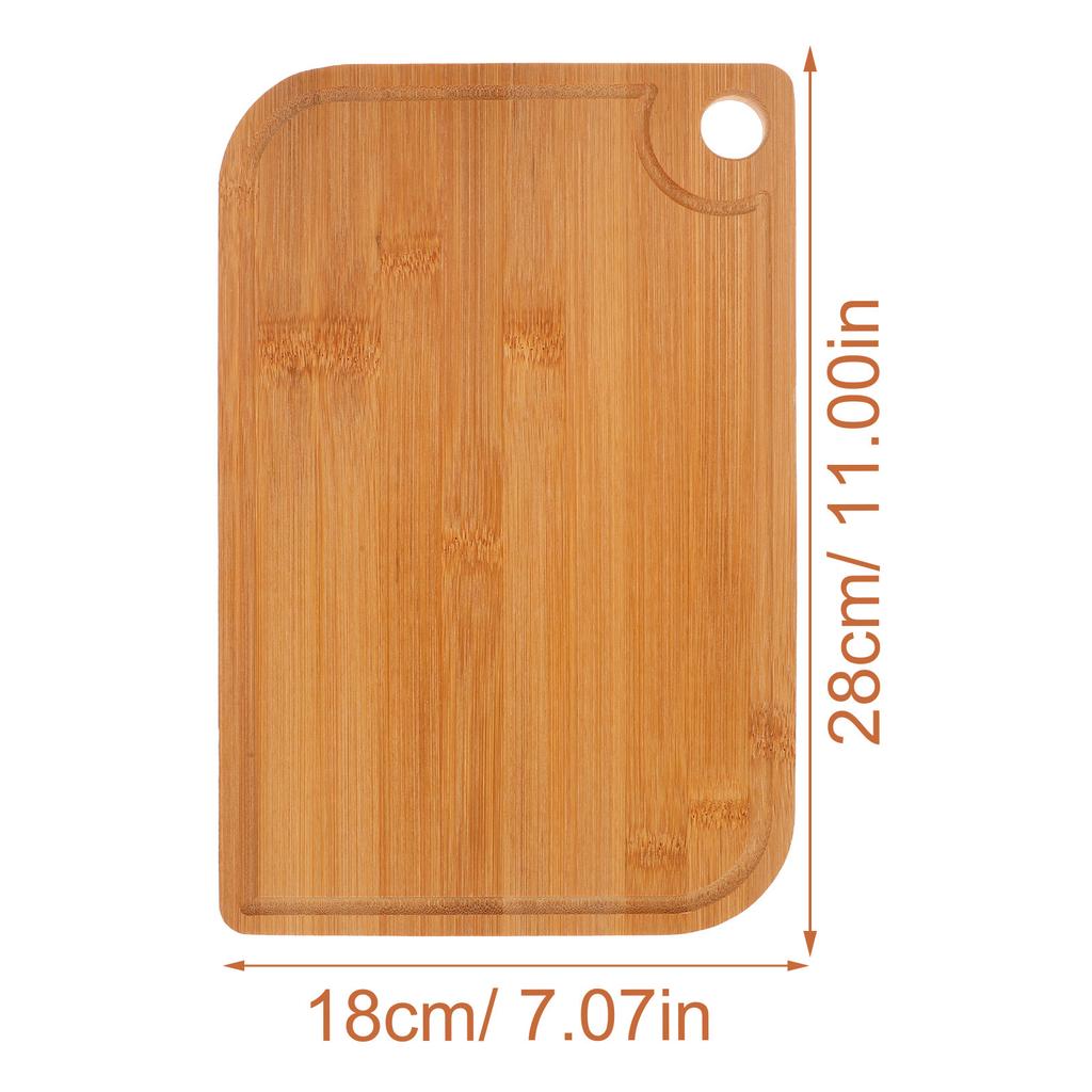 Bamboo Chopping Multifunctional Kitchen Cutting Board With Juice Groove Reusable Vegetable Fruit Meat Prep Board