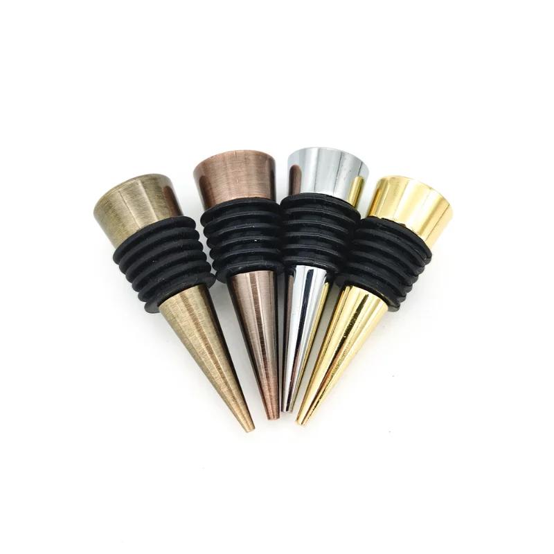 DIY Wine Stopper Parts, Metal, Food Grade, Top Quality, Beverage Bottle Stopper for Wedding Gift, Wholesale