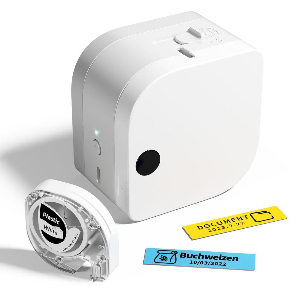 Phomemo P12 PRO Bluetooth Mini Thermal Label Printer with Inkless Lithium Battery
