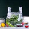 Deshangyuan Disposable White Transparent Plastic Vest Bags