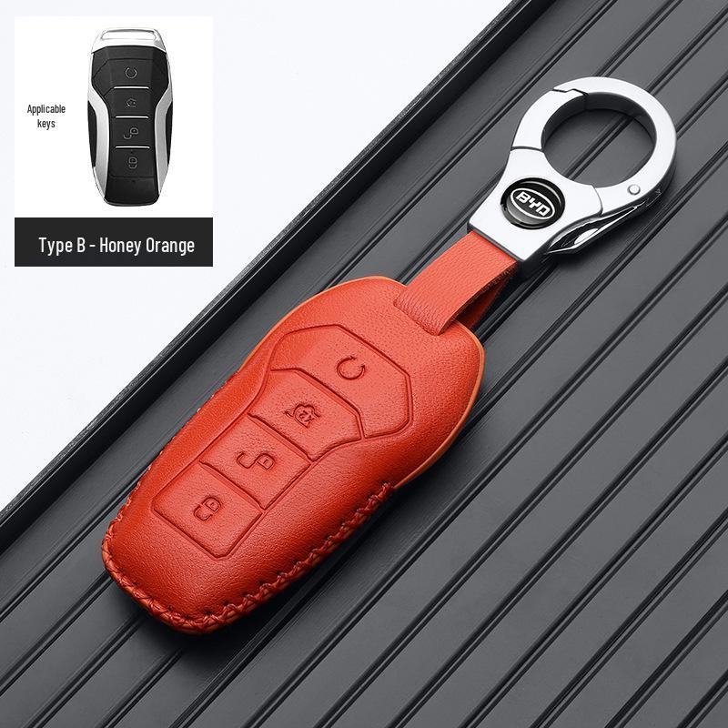BYD Han, Dolphin, Qin, Song Pro Key Case with Shell Buckle for Women