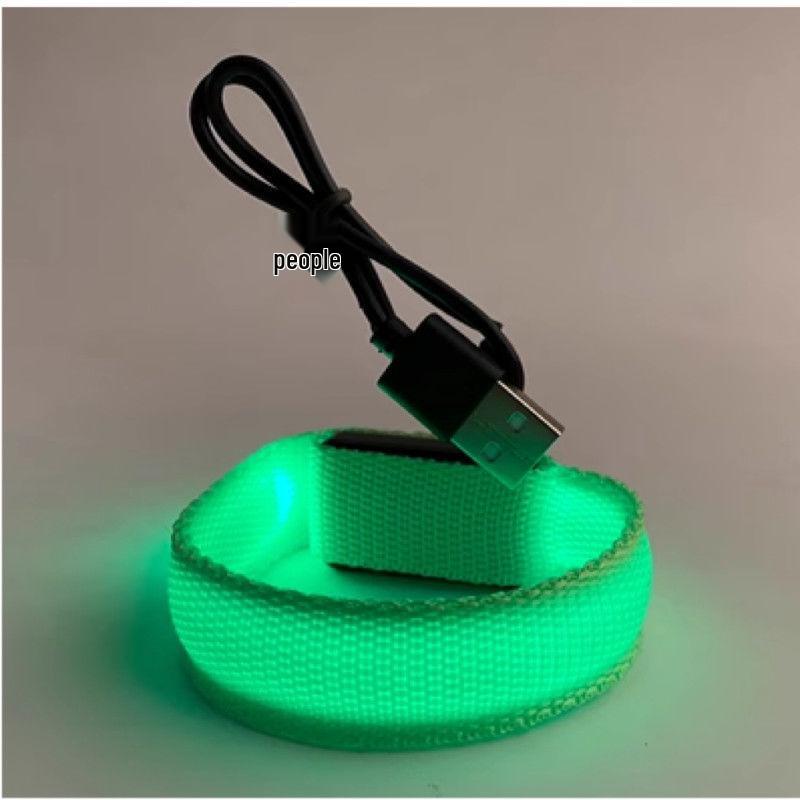 Dobíjecí LED sportovní náramek měnící barvu