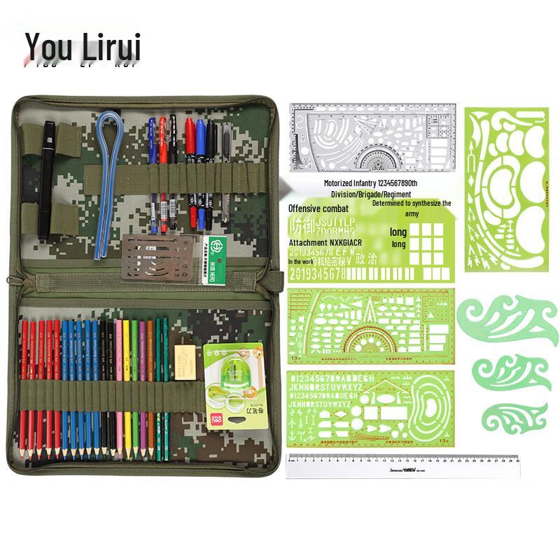 Tactical Map Plotting Tool Ruler Set