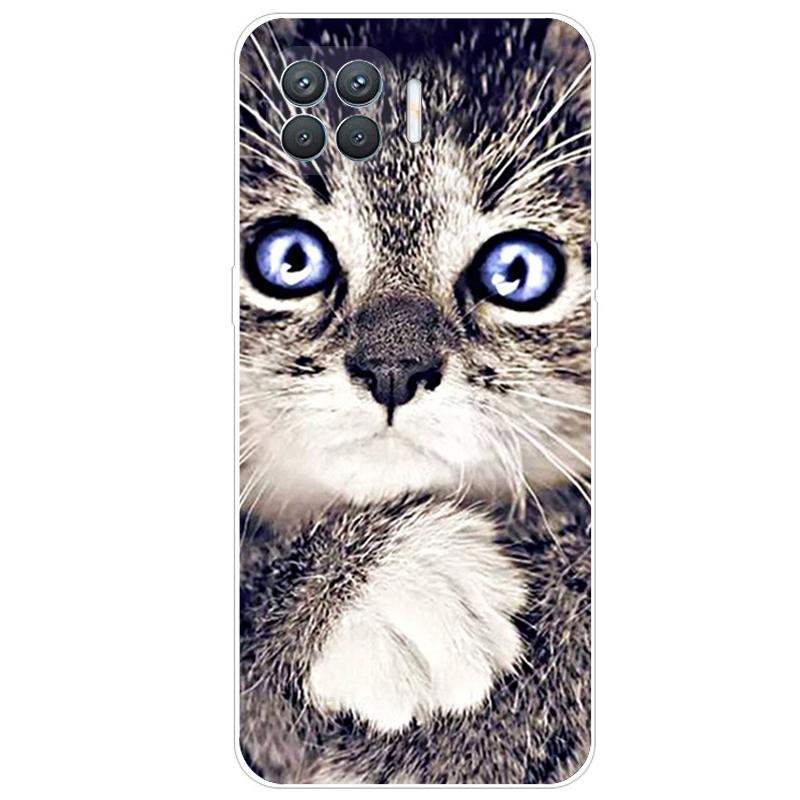For OPPO Reno4 Lite Case Reno5 Lite Shockproof Soft Silicone TPU Back Cover For OPPO Reno 5 4 Lite Phone Cases Case Cute Cartoon