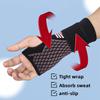 1Pc Palm Guard Strap Adjustable Wrist Protector Knitted Nylon Breathable Palm Protection Gloves Fitness Sports Protective Gear