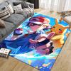Pokemon Collection Square Area Rug, Non-Slip Floor Mat for Living Room, Perfect Gift for Fans.chl