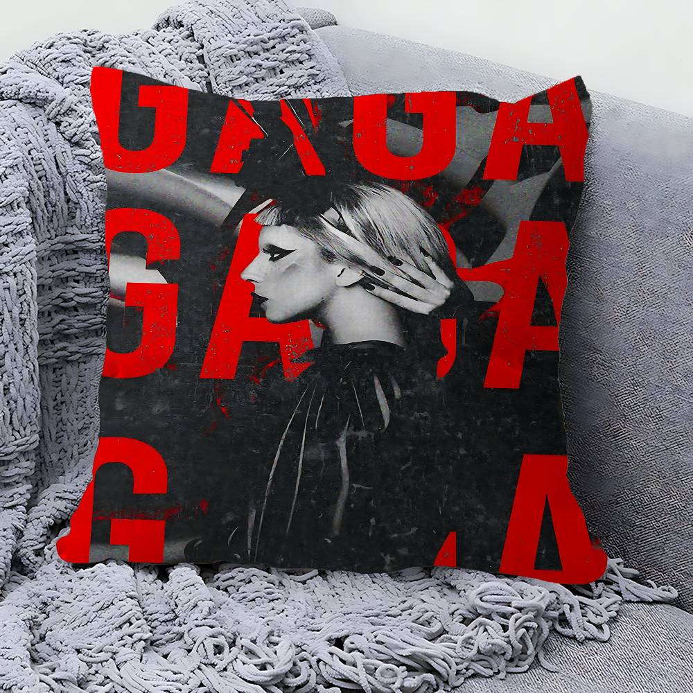 Singer L-Lady Gaga Mayhem Pillowcase Toon Gift Cushion Cover Bedroom Home Sofa Chair Seat Decor Pillow Case