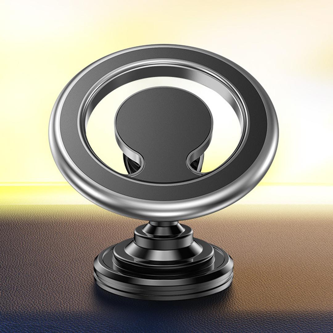 

1 шт. для iPhone 13 12 Pro Max, универсальное кольцо для смартфона, магнитный держатель для телефона Magsafe, автомобильный магнитный магнитный держатель для телефона HMM серебряный
