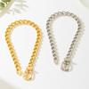 Meier Stylishhip Hop Casualsense of Design Cold Style Metal Belt Buckle Women's Jewelry Necklace