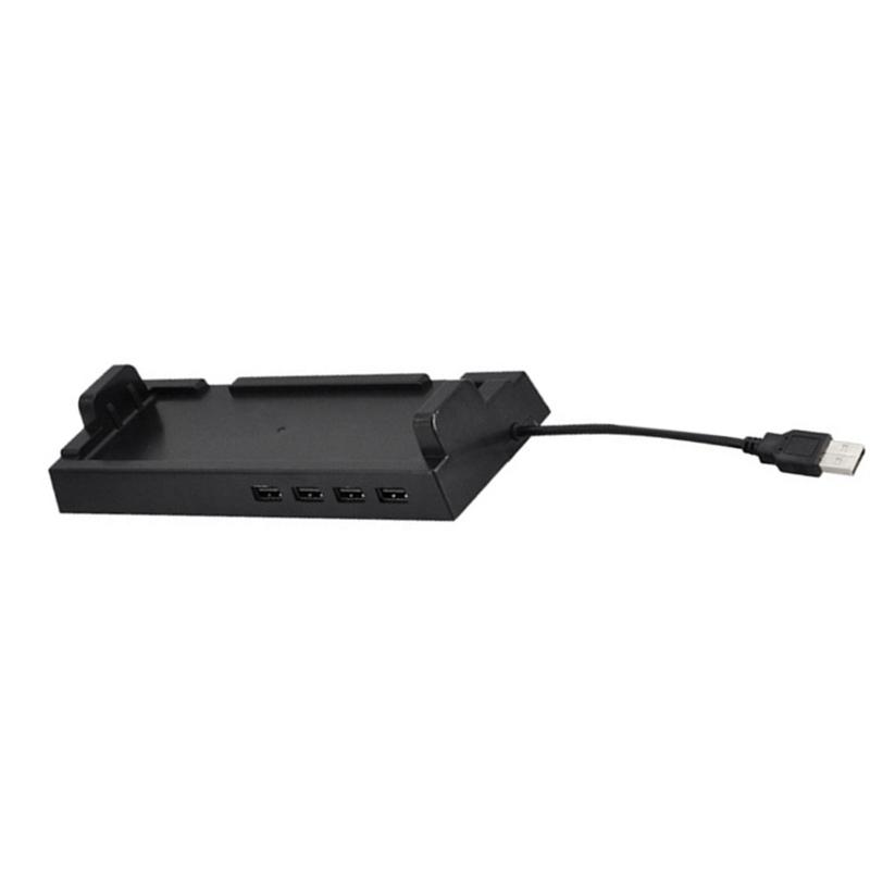 USB2.0 Hub Base 4 Output Ports Multi-Port Expansion Base Data Transmission Base for Switch