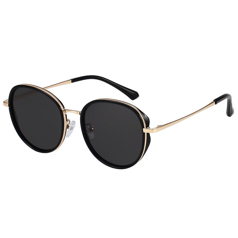 

Uv Protection Highquality Sunglasses With Fashionable Oval Frame Polarized Lens StyleA