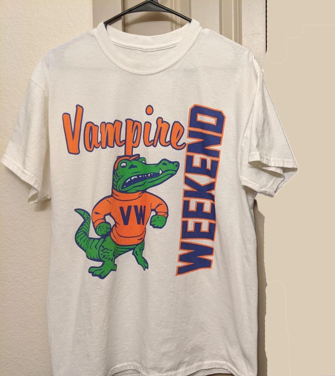 Men s and Women s T-shirts Collection Vampire Weekend Band Heavy Cotton White M