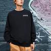 Li Ning Bestickter Lockerer Pullover Lässiges Sweatshirt Herren Sweatshirt Schwarz AWDRA37-1