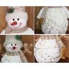 Christmas Snowman Figurines Handmade Stuffed Doll Home Decoration Holiday Party Ornament Household Accessory Daily Use