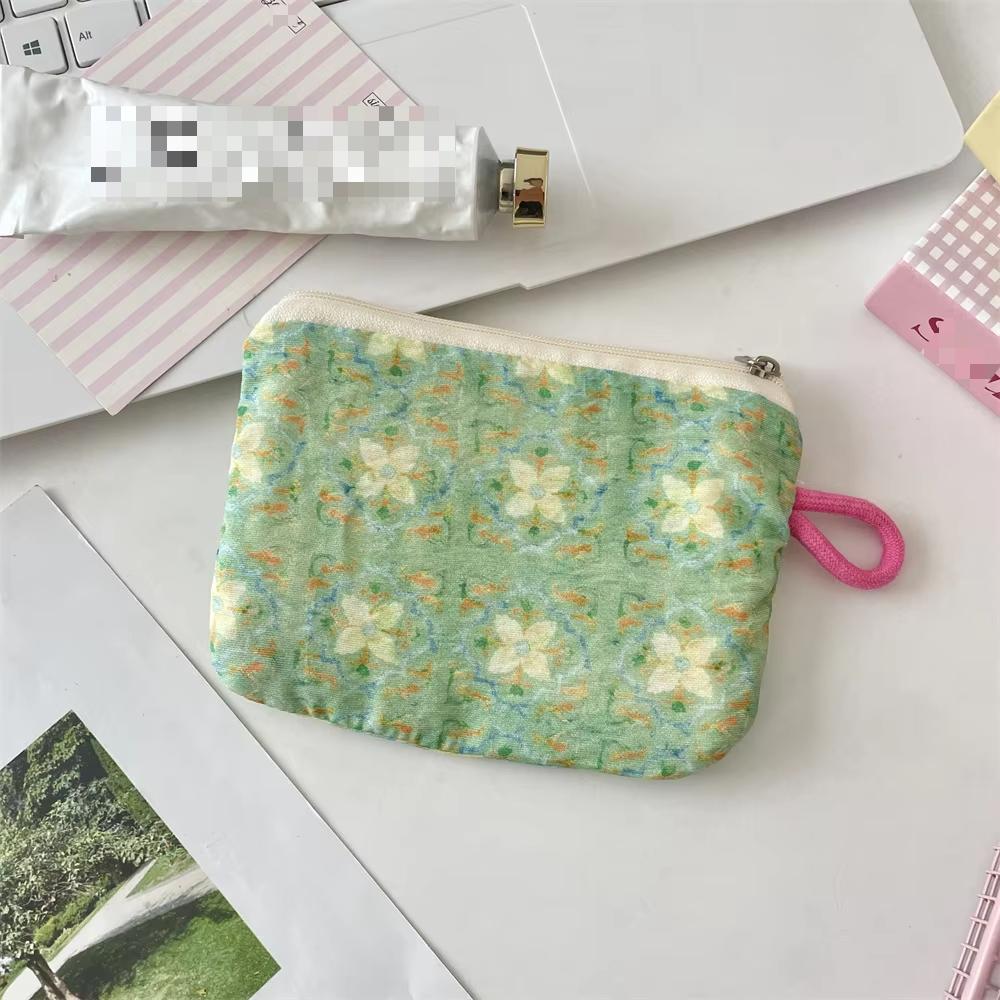 Portable Small Fresh Coin Purse Girls Portable Key Lipstick Storage Bag Travel Document Bag Kids Cute Purse Coin Pouch Card Bag