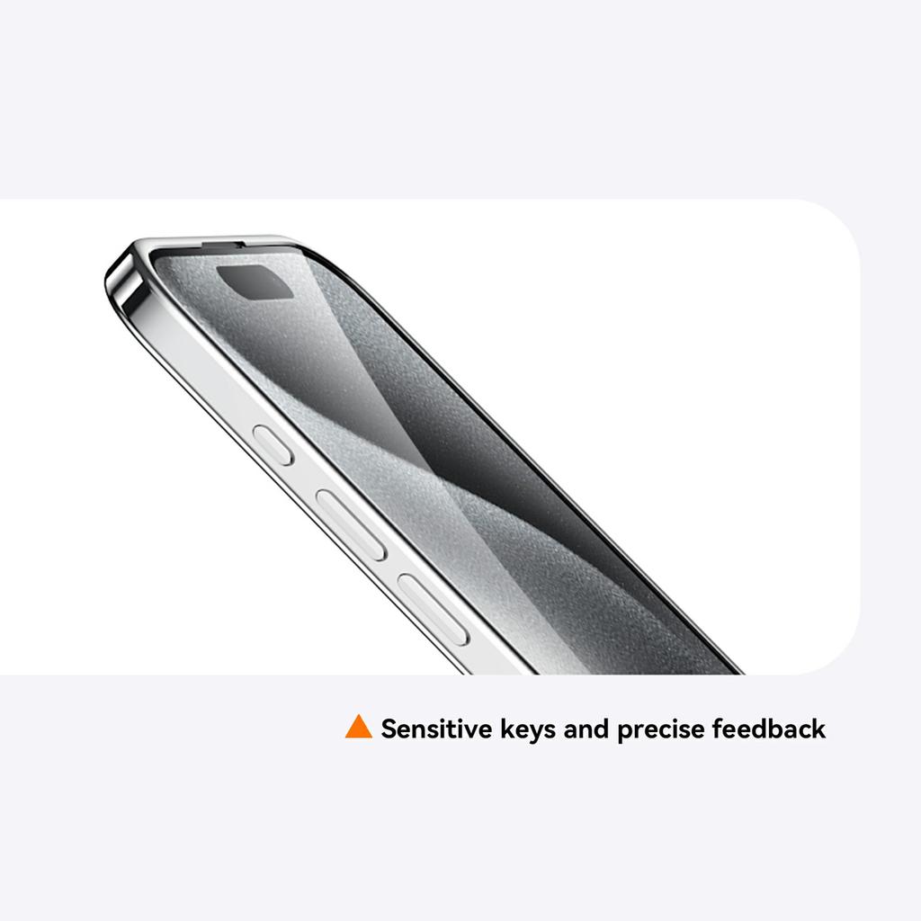 SULADA For iPhone 14 Case Electroplating Ultra Clear Soft TPU Phone Cover with PU Wrist Strap