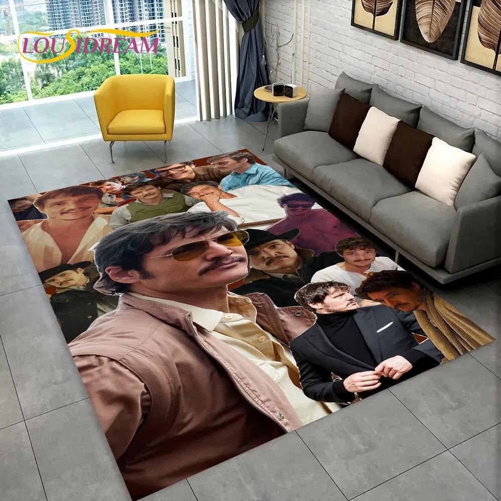 Jose Pedro Balmaceda Pascal Photo Area Rug,Carpet Rug for Home Living Room Bedroom Sofa Doormat Decor,kids Non-slip Floor Mat 3D
