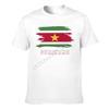 Suriname Flag Surinames Country Map ITS IN MY DNA Men Women Tshirt Boys Tees T Shirt Hip Hop Tshirts XS5XL 100 Cotton