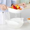 Chahua Double-Layer Antibacterial Kitchen Drain Basket
