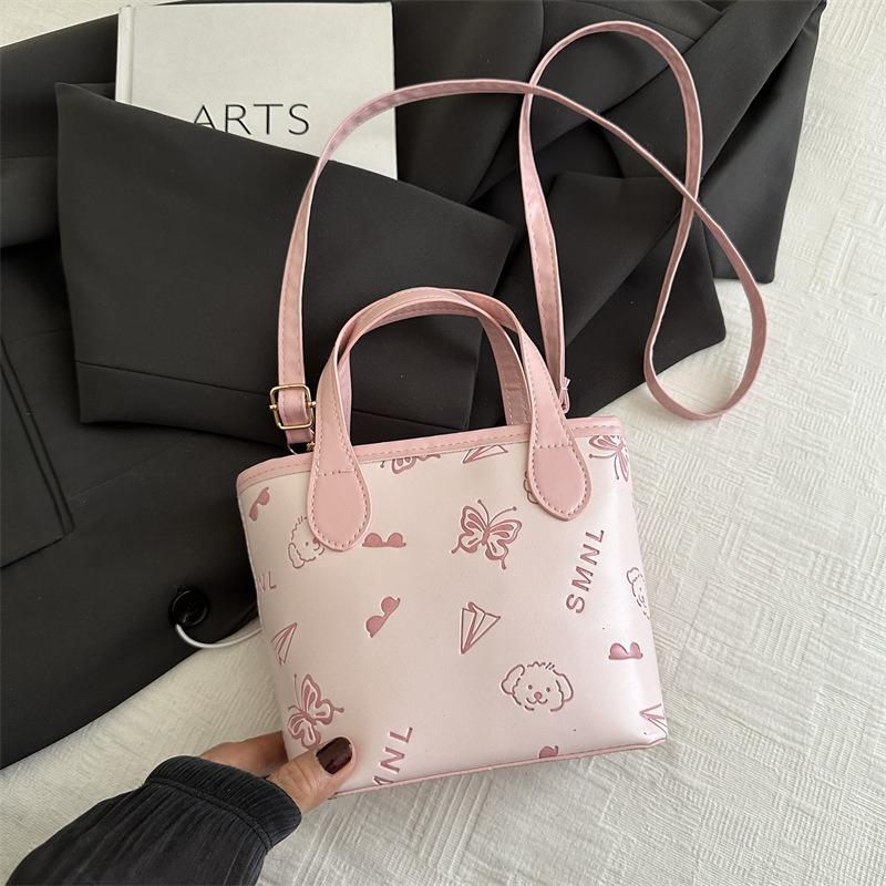 Today's Popular Textured Small Bags, Spring and Summer New Versatile Messenger Bags, Portable Mini Bucket Bags