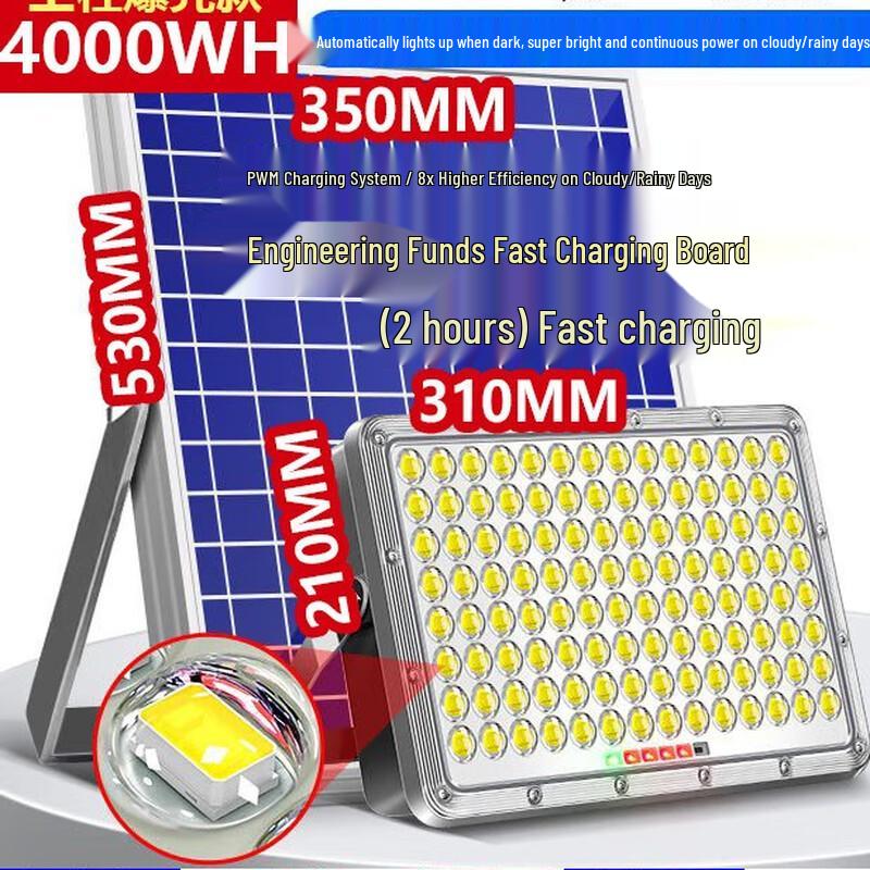Meibo 4000W All-Aluminum Solar Garden Light