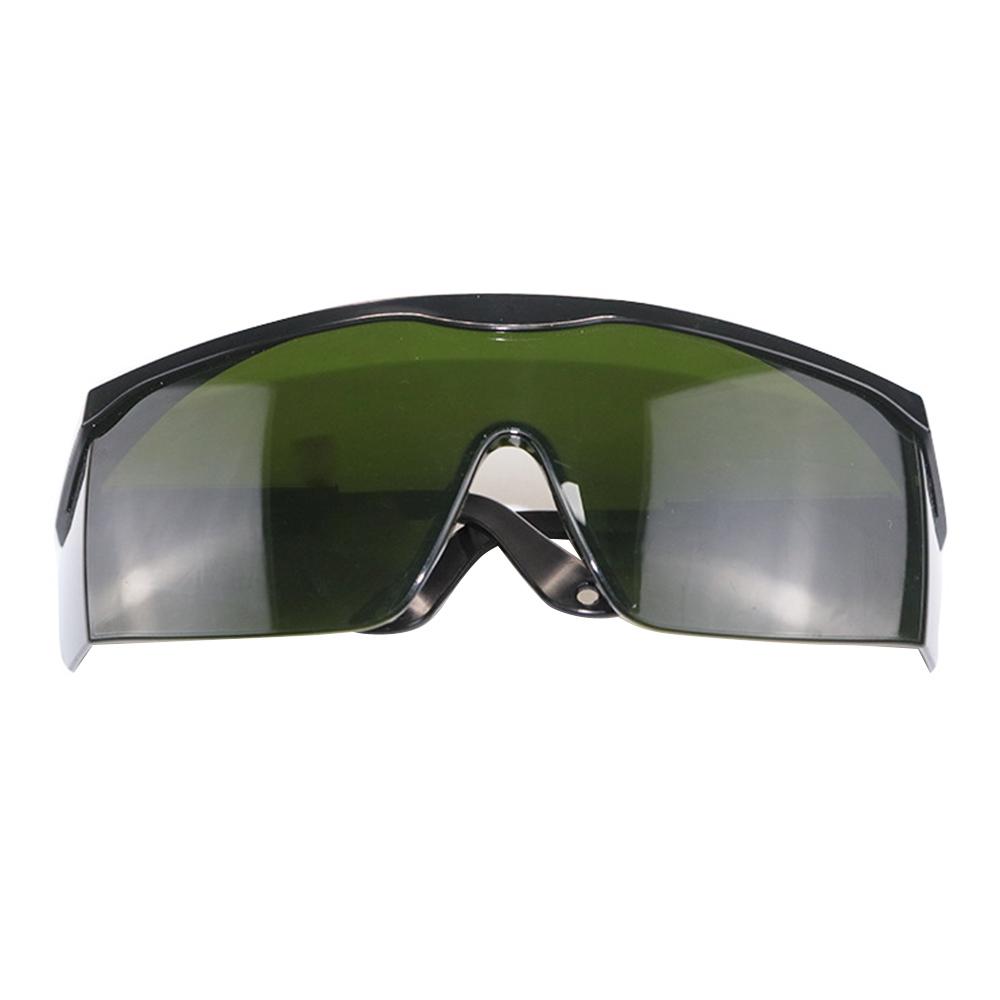 

Защитные очки с тремя шестернями, телескопические регулируемые антилазерные очки для УФ-красоты, E-Light IPL темно-зеленого