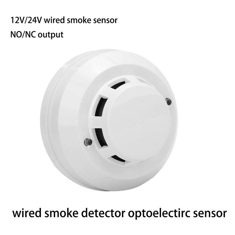 wired smoke detector optoelectirc sensor
