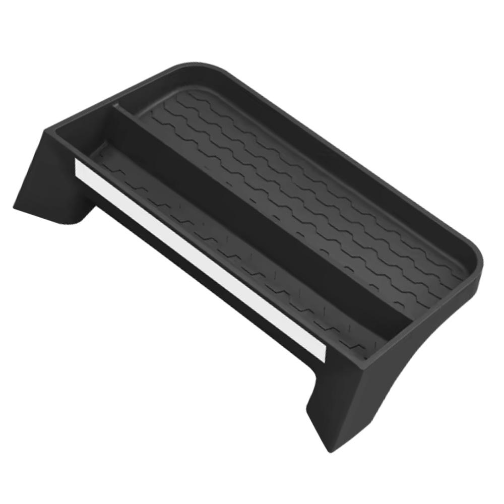 Display Screen Rear Storage Box Tray Organizer Car Display Screen Rear Storage Box Tray Organizer For BYD Shark 2024 2025 2026 Dual Slots