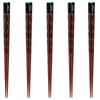 Happy Set of Made In PID5644 J-kitchens Chopsticks, 5, Material Wood, Chopsticks, Japan,