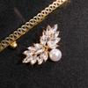 Angel Wings Rhinestone Brooch - Unisex Korean Style Corsage Pin & Clothing Accessory