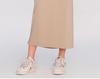 High Waist Elastic Bodycon Midi Skirt with Slit - 2024 Spring/Summer Collection