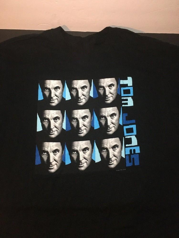 Tom Jones Concert 2004 Shirt Classic Black Unisex Men S-4XL Unisex T-Shirt XXXL