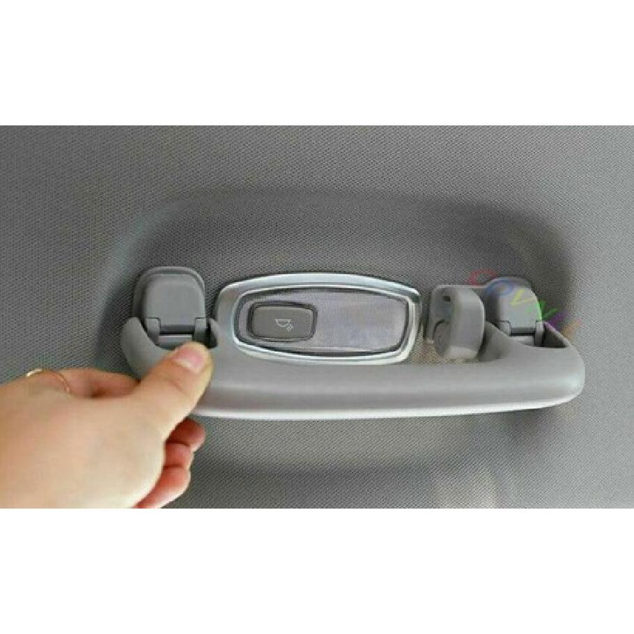 For Kia Sportage Matte Silver Roof Rear Reading Light Cover Trim 2pcs 2017-2022