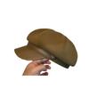 Classic Wool Beret Hat With Short Brim For Winter Fashion And Casual Wear