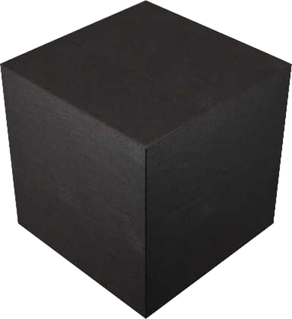 Green Stuff World Display Stand, Square Prism Block, 5cm x 5cm, Black, Hobby Accessory, GSWD-1809