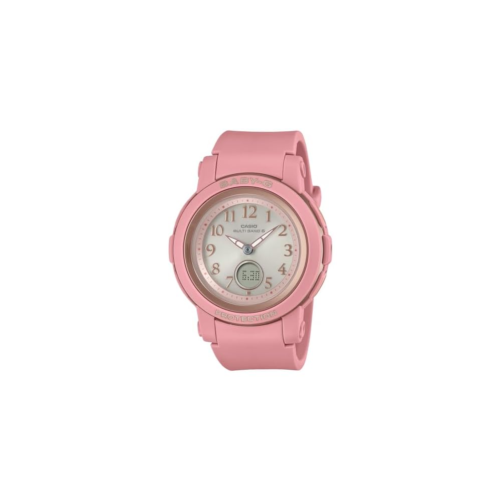 Casio BGA-2900AF-4AJF Women s Analog Quartz Watch Pink Dial Resin Band