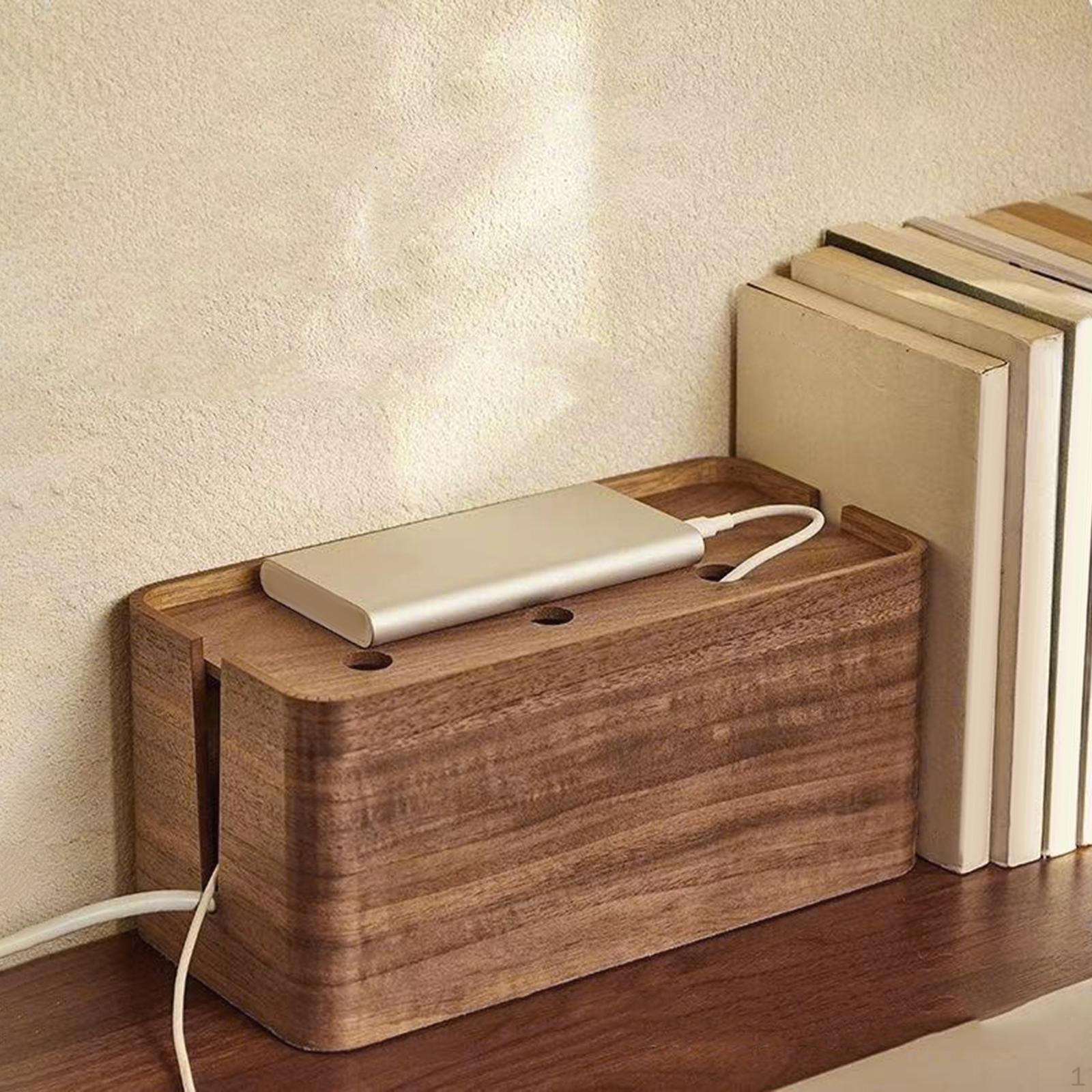 

Cable Management Box Organizer Protector Power Storage Organization Wire Hider Small