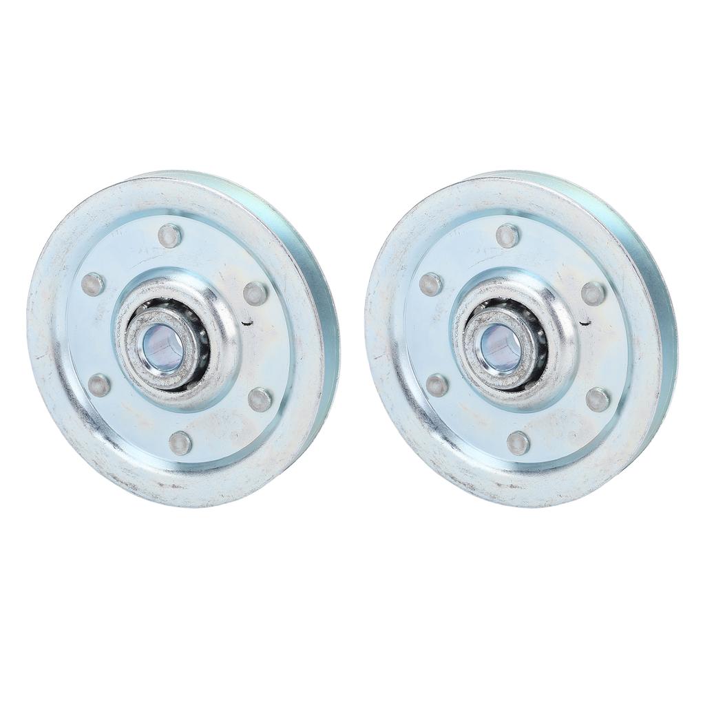 2 STÜCK Hochleistungs Garagentor Umlenkrolle 3 Zoll 200LB Garagentor Festrad Umlenkrollen für 5/32 Zoll Durchmesser Seile