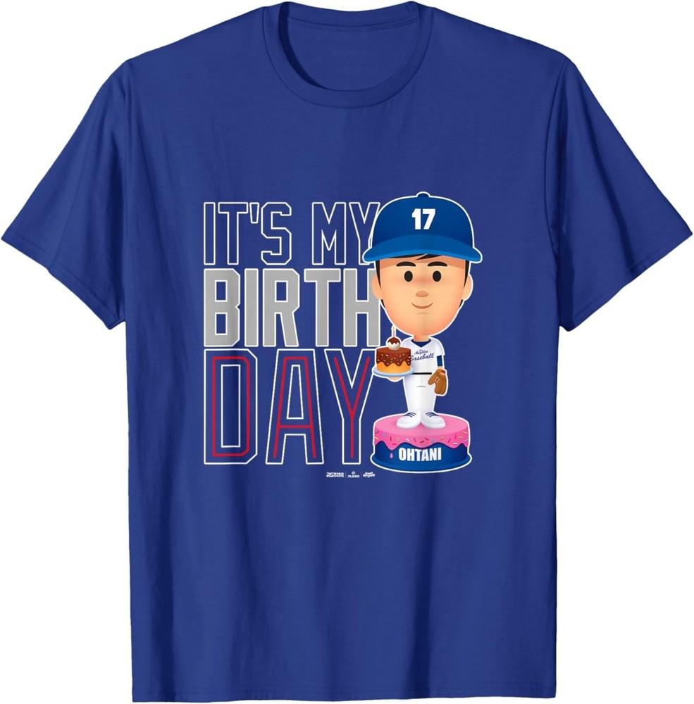

Shohei Ohtani Los Angeles Baseball Birthday MLBPA T-Shirt 2XL