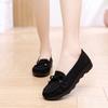 Zapatos De Mujer Women Casual Black Spring Bow Tie Flat Shoes Lady Fashion Round Toe Comfort Anti Skid Loafers Sapatos Ab222