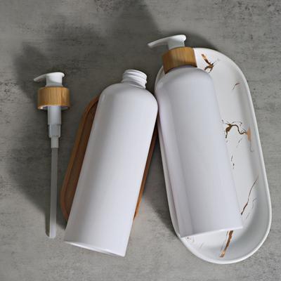 500ml Seifenspender leer nachfüllbar Kunststoff Pumpe Presse Shampoo Spender Flasche Make-up Zubehör