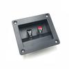 Two-position Audio Junction Box Spring Terminal Speaker Link Box  For DIY Home Car Stereo
